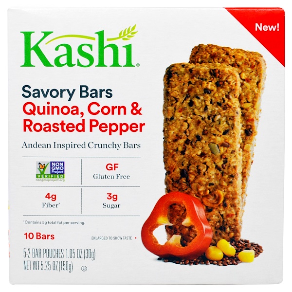 Quinoa, Corn & Roasted Pepper Bar