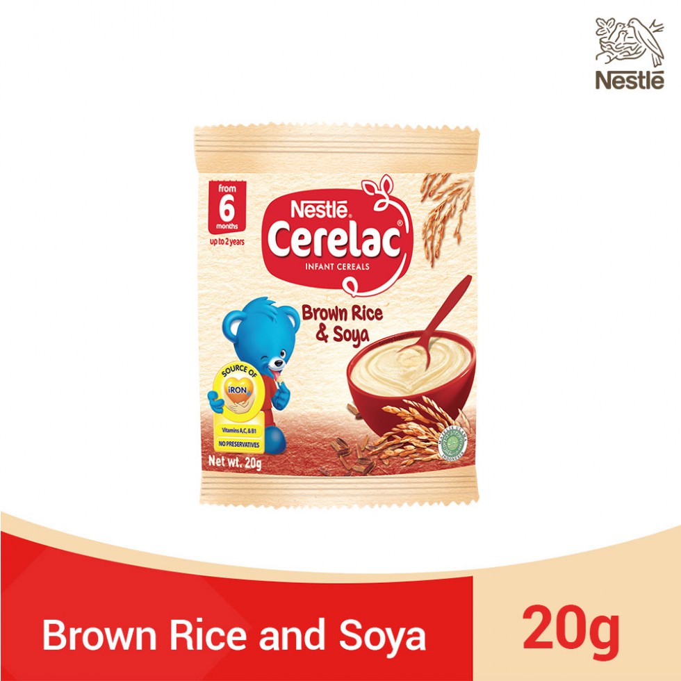 Cerelac Nestlé Infant Cereals Rice & Soya 20g