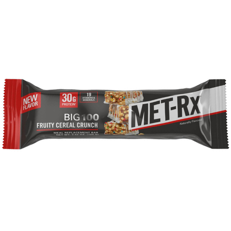 Photo of MET-Rx Big 100 Fruity Cereal Crunch Meal Replacement Bar