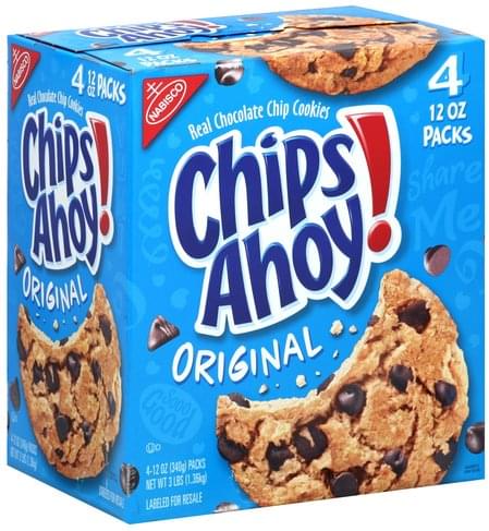 Chips Ahoy! Cookies, Real Chocolate Chip, Original