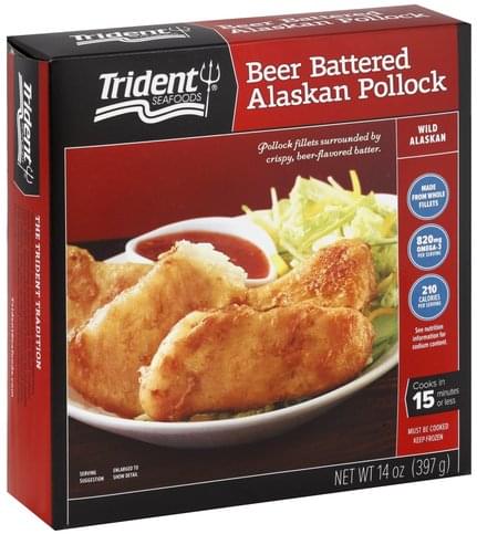 Beer Battered Alaskan Pollock, Beer Battered Alaskan