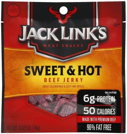 Sweet & Hot Beef Jerky, Sweet & Hot