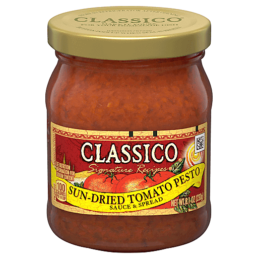 Photo of Classico Signature Recipes Sun-Dried Tomato Pesto Sauce & Spread 8.1 Oz