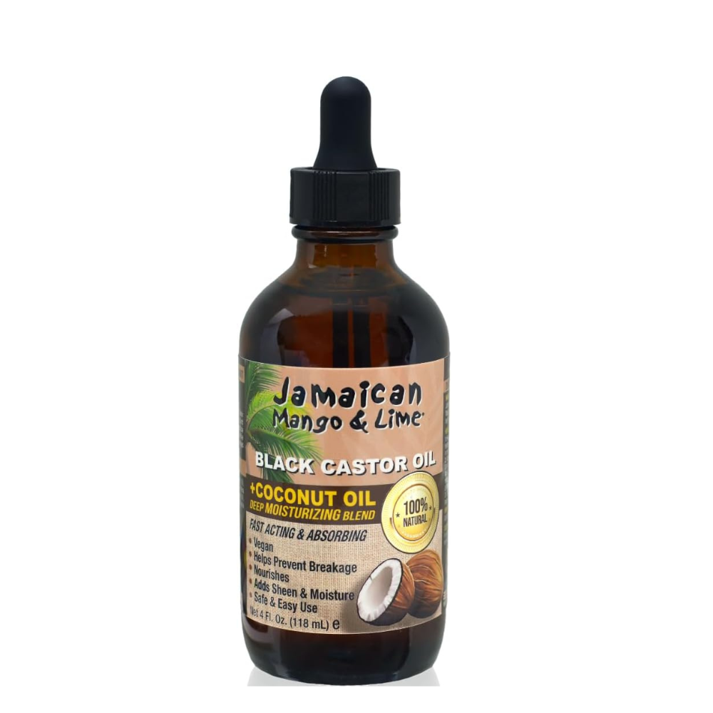 Photo of Jamaican Mango & Lime Black Castor Oil, Pure Coconut