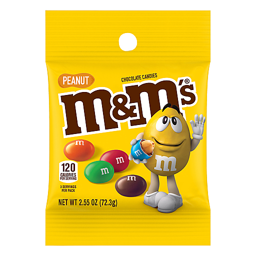 Photo of M&m's Chocolate Candies, Peanut 2.55 Oz