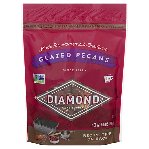 Diamond of California Glazed Pecans, 5.5 Oz