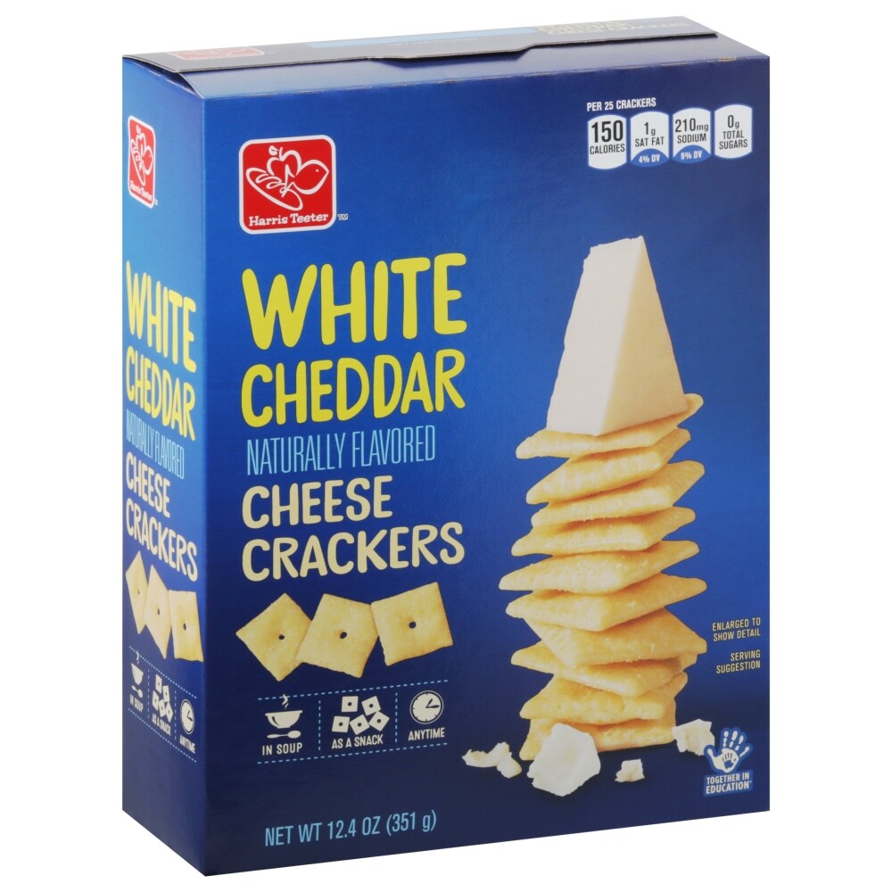 White Cheddar Cheese Crackers, White Cheddar