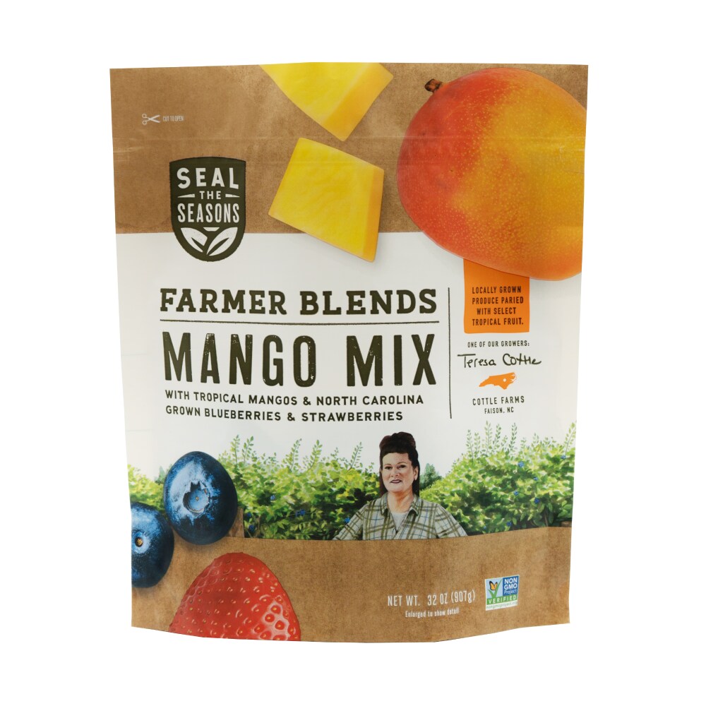 Farmer Blends Mango Mix with Tropical Mangos & North Carolina Grown Blueberries & Strawberries