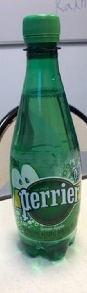 Green Apple Flavored Carbonated Mineral Water, Green Apple
