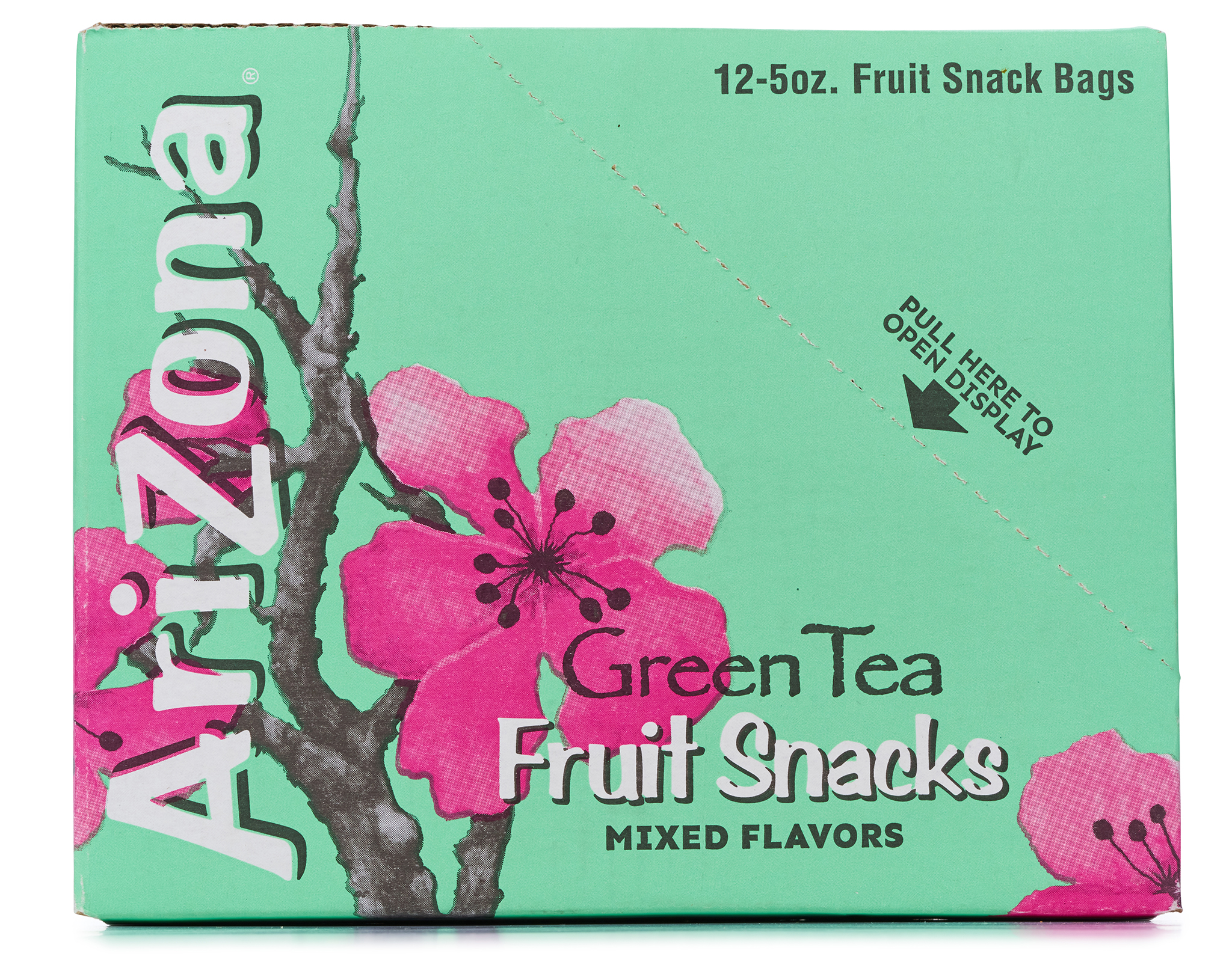 Arizona Beverage Company Fruit Snacks Green Tea 5oz Bag