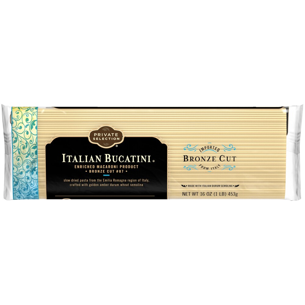 Enriched Macaroni Product, Italian Bucatini