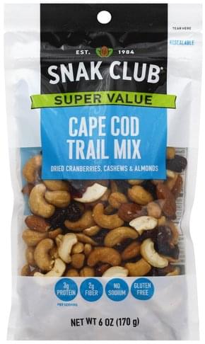 Photo of Snak Club Cape Cod Trail Mix, 6 Ounce Bag