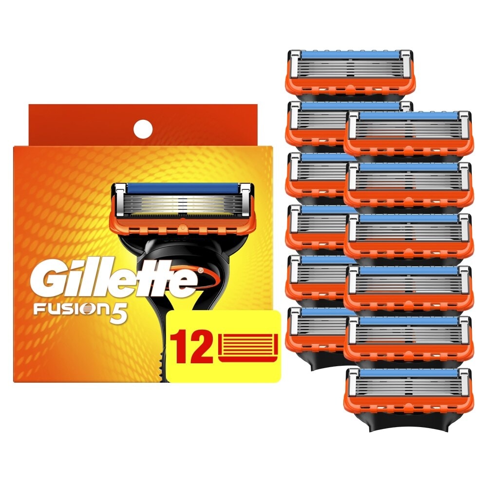 Gillette Blade Refill - Fusion5 - 12 Cartridges
