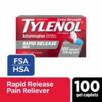Tylenol - Extra Strength - Rapid Release Gels - 100 Gelcaps