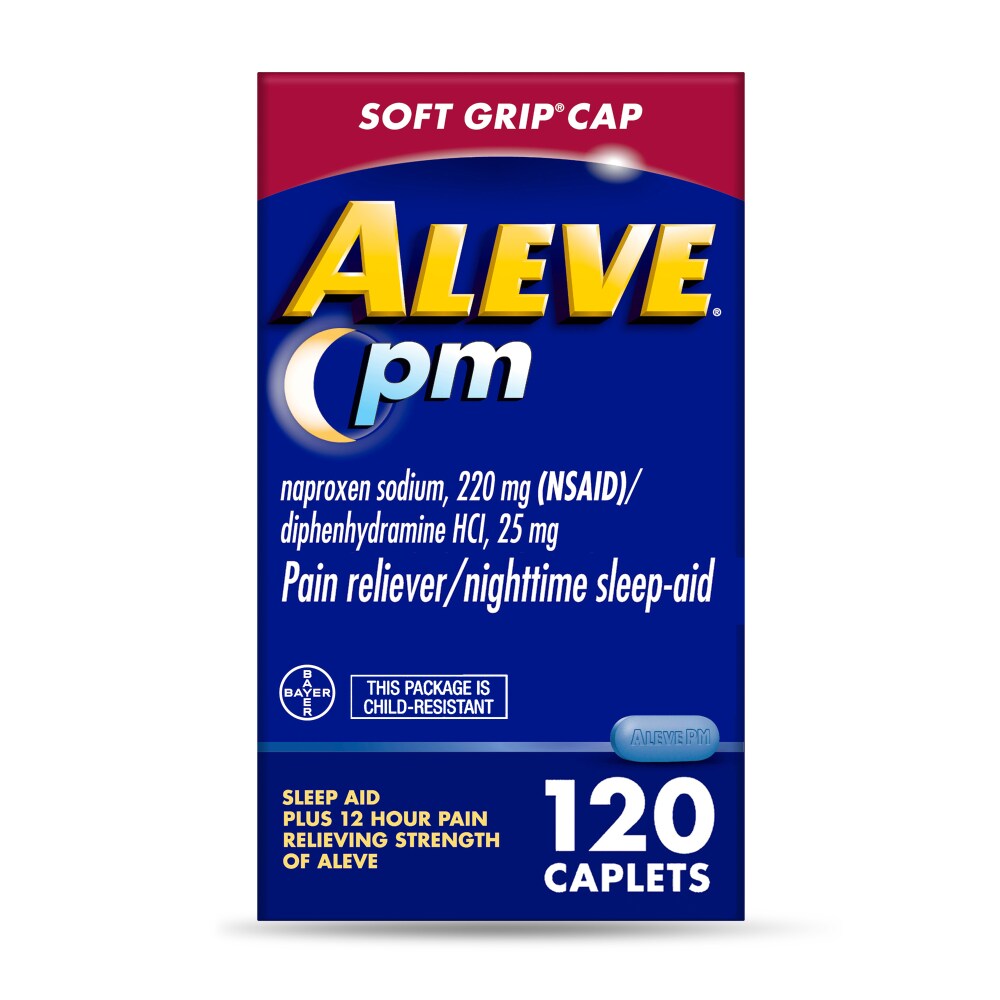 Aleve - Caplets - Pm - 120 Ct