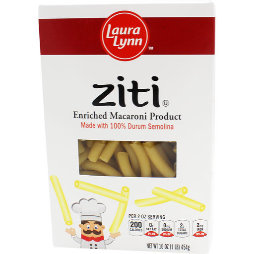Premium Ziti, Enriched Macaroni Product