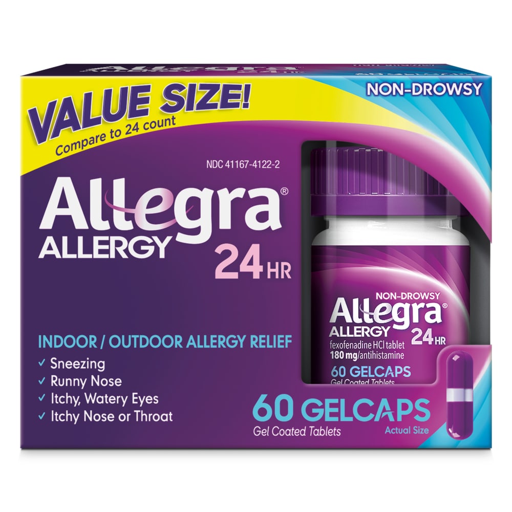 Allegra - Gelcaps - 60 Ct