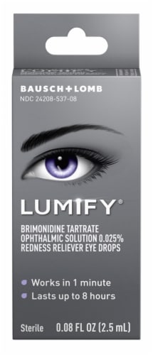 Lumify - Eye Drops - Redness Reliever 0.08 Floz