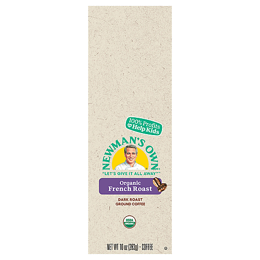 Photo of Newman's Own S Organic Dark French Roast Ground Coffee 10 Oz