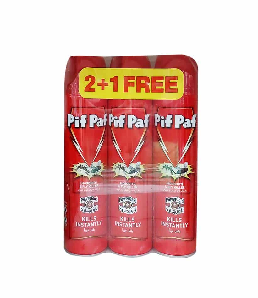 PIFPAF FKD FLY AND MOSQUITO KILLER 400ML x 2+1