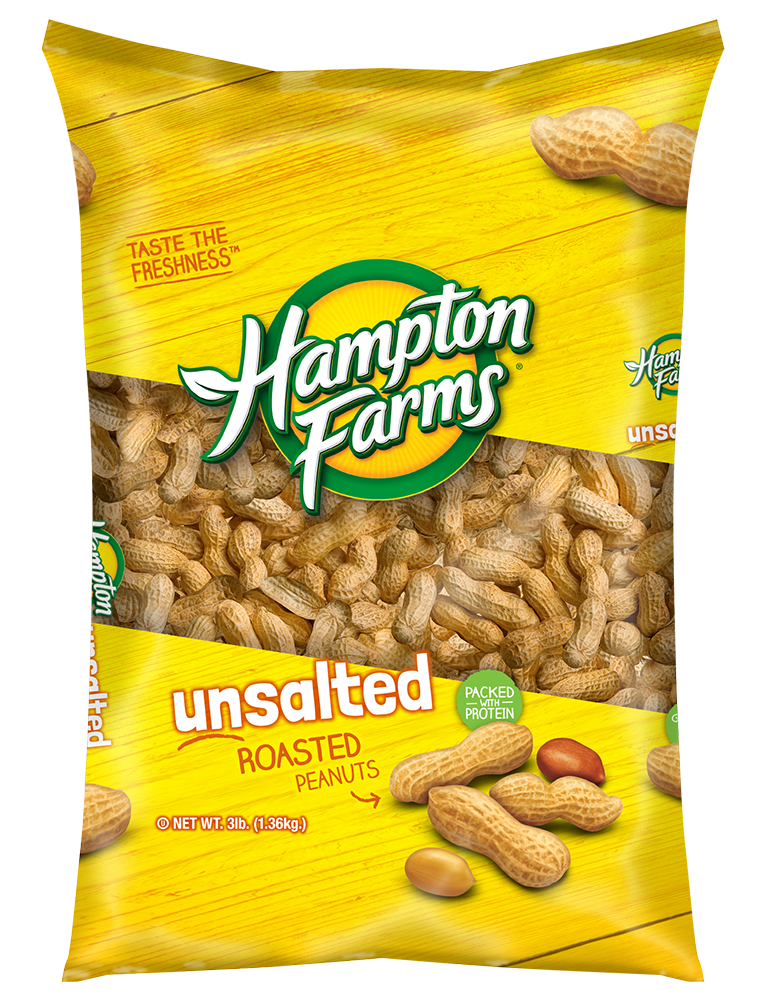 Hampton Farms, Unsalted Roasted Peanuts