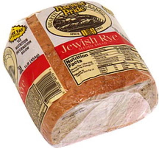 Photo of Harvest Pride Seeded Jewish Rye Bread - 1 Lb