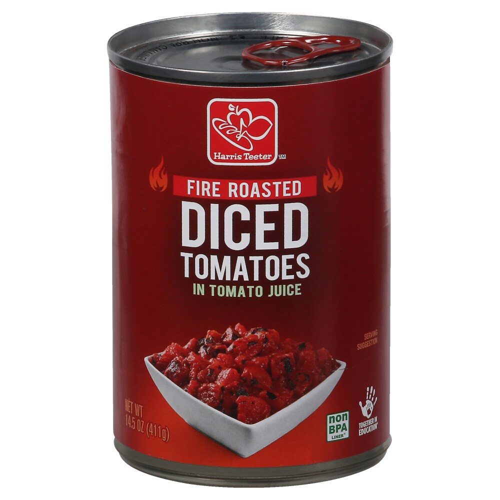 Fire Roasted Diced Tomatoes in Tomato Juice with Sea Salt