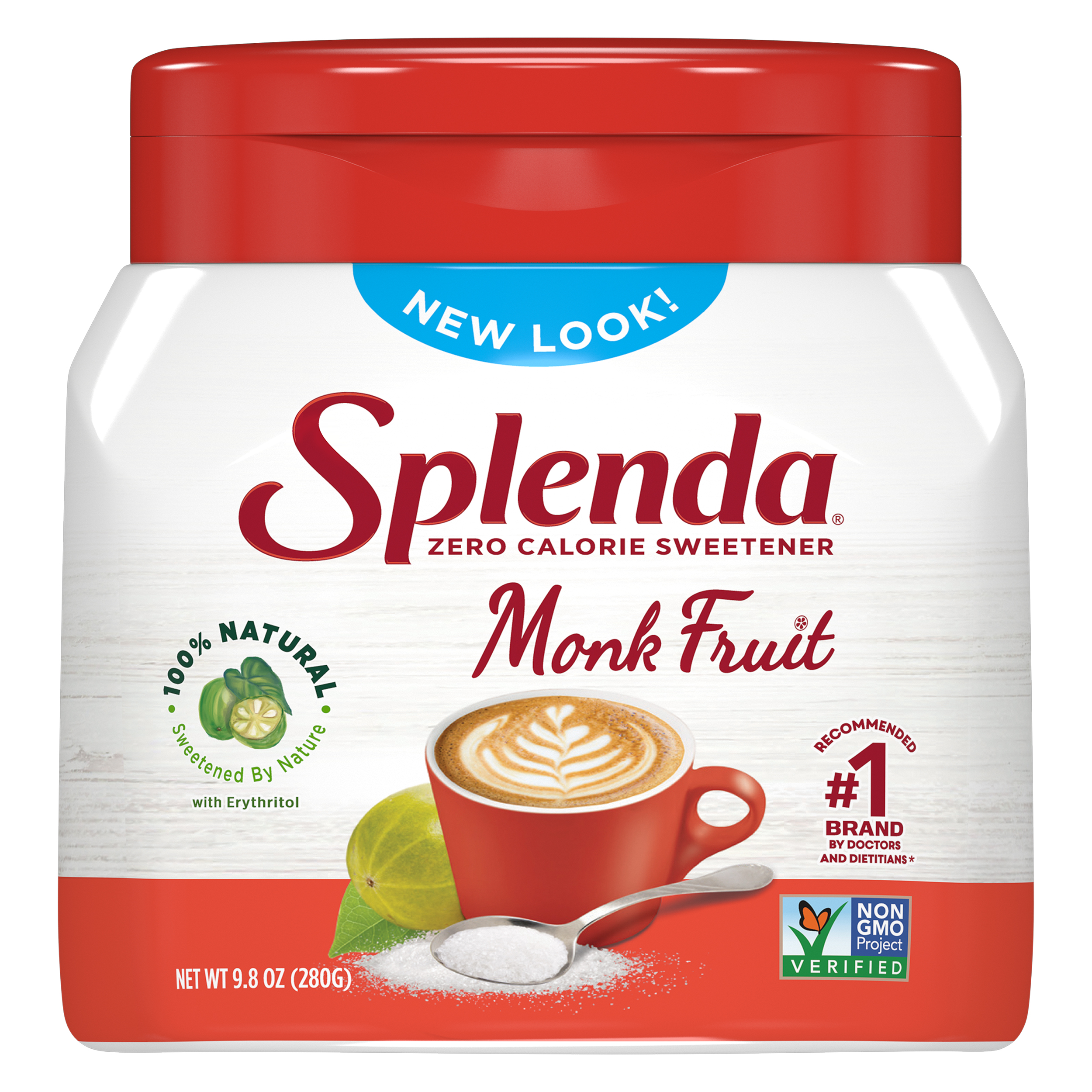 Monk Fruit Zero Calorie Sweetener with Erythritol, Monk Fruit