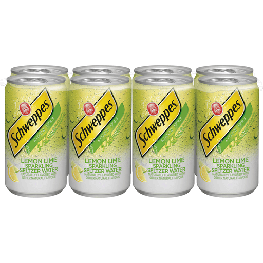 Sparkling Seltzer Water, Lemon Lime