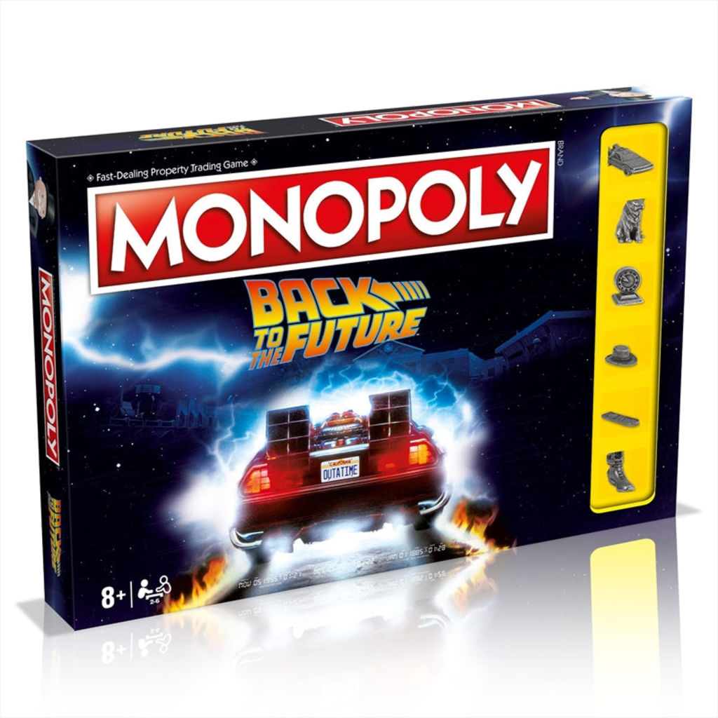 Winning Moves Monopoly Back To The Future Edition Tabletop Board Game 8