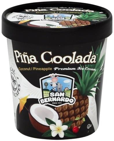San Bernardo, Premium Ice Cream, Pina Coolada