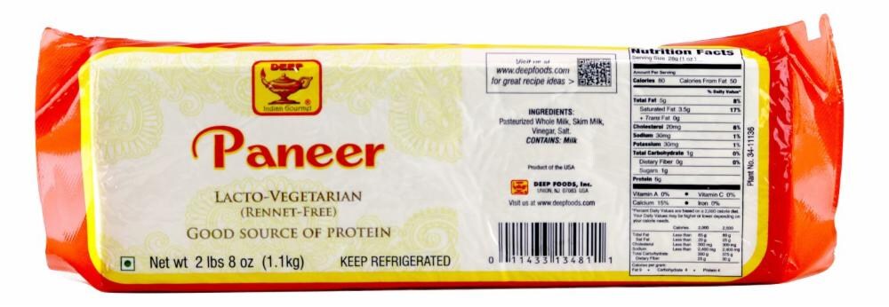 Deep, Indian Gourmet Paneer