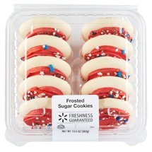 Frosted Sugar Cookies, Frosted Sugar