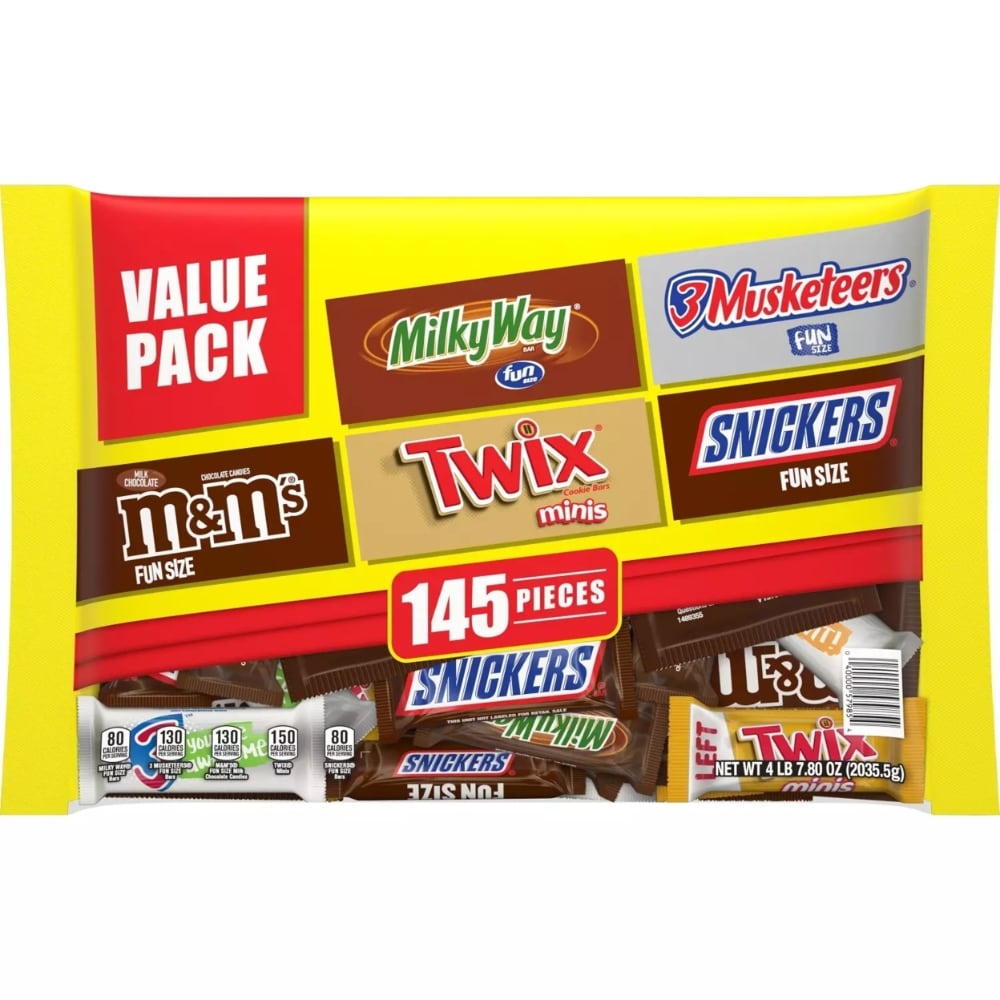 Photo of Mars M&M'S Twix Snickers & More Bulk Chocolate Candy Variety 145 Ct