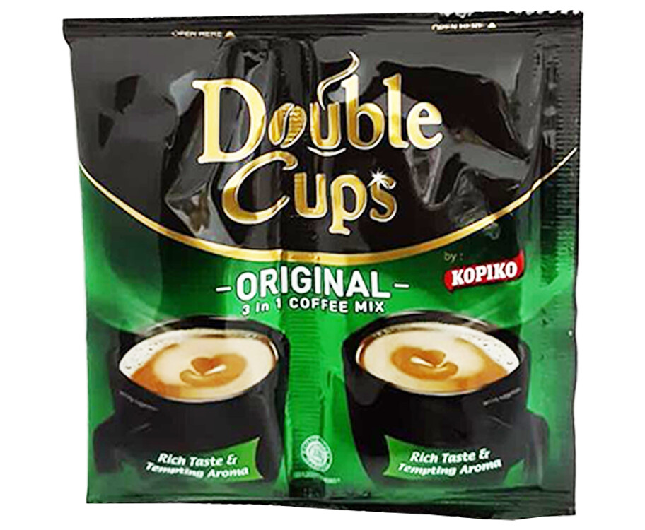 Kopiko Double Cups Original 3-in-1 Coffee Mix 36g