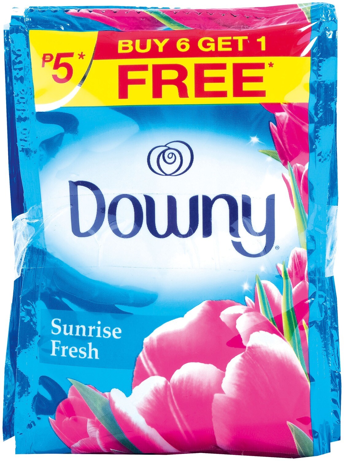 Downy Fabric Conditioner Sunrise Fresh 26ml 6's + 1