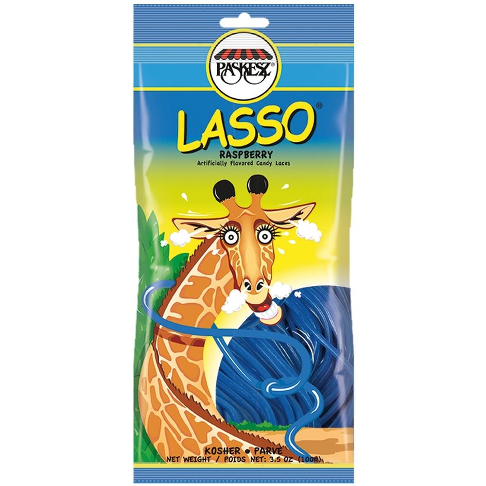 Raspberry Artificially Flavored Candy Laces, Raspberry