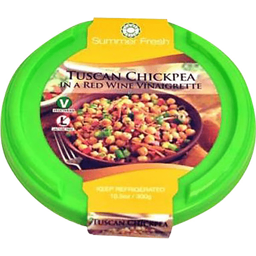 Tuscan Chickpea in a Red Wine Vinaigrette