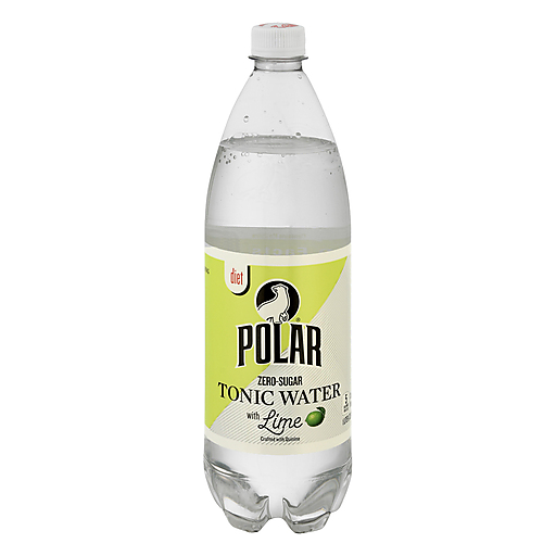 Photo of Polar Tonic Water With Lime, Zero-Sugar, Diet 33.8 Fl Oz