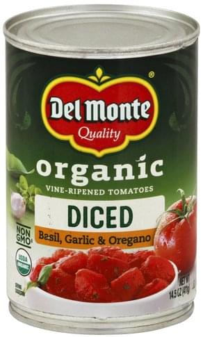 Organic Diced Vine - Ripened Tomatoes