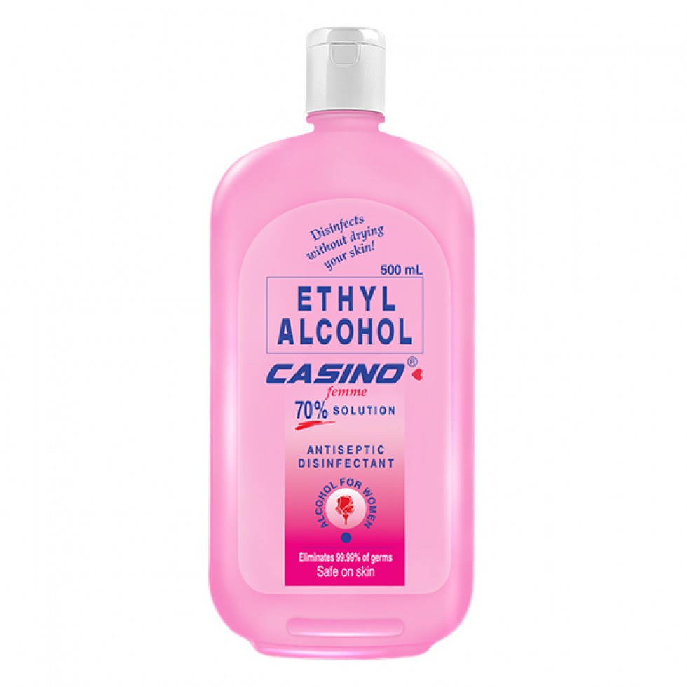 Casino Ethyl Alcohol Femme 70% 500ml