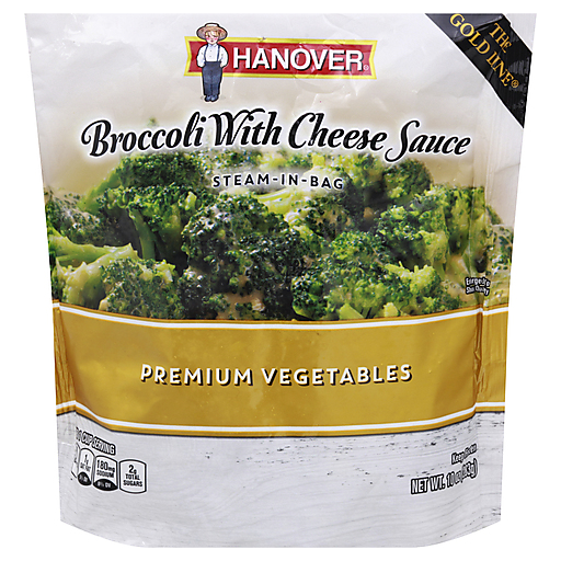 Hanover, Steam in Bag, Broccoli with Cheese Sauce