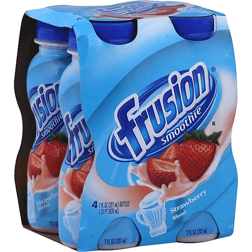 C-Charged, Fruit + Yogurt Smoothie, Strawberry