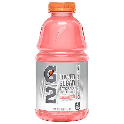 Gatorade G2 Thirst Quencher Raspberry Lemonade 32Foz Pl Bot