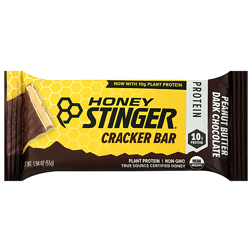 Honey Stinger Peanut Butter Dark Chocolate Cracker Bar