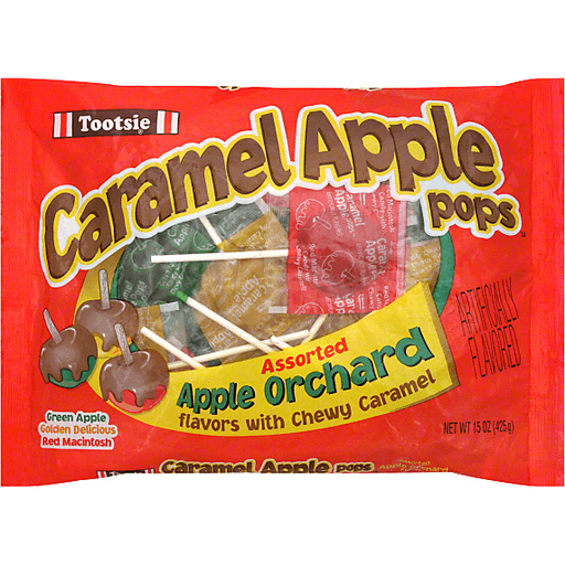 Photo of Tootsie Pops, Caramel Apple, Assorted