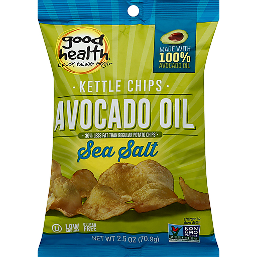 Sea Salt Avocado Oil Kettle Style Chips, Sea Salt Avocado Oil