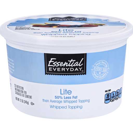 Whipped Topping, Lite