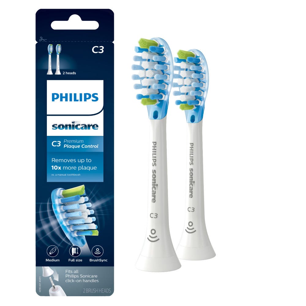 Philips Sonicare Brush Heads - C3 - 2 Heads