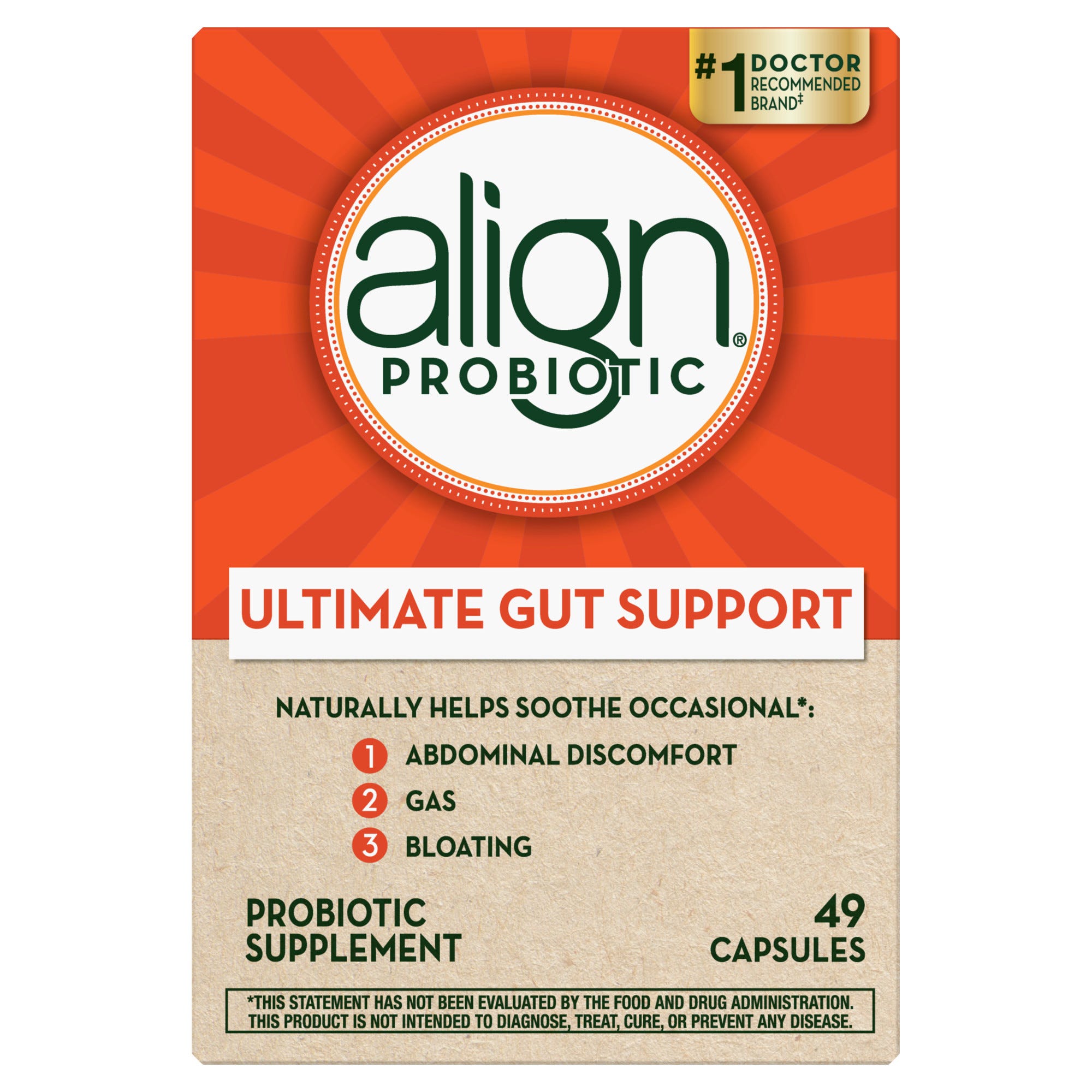Align Probiotic - Ultimate Gut Support - 49 Capsules